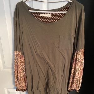 COPY - Free People detailed puff sleeve top